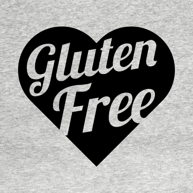 Gluten Free Heart T-Shirt by glutenfreegear